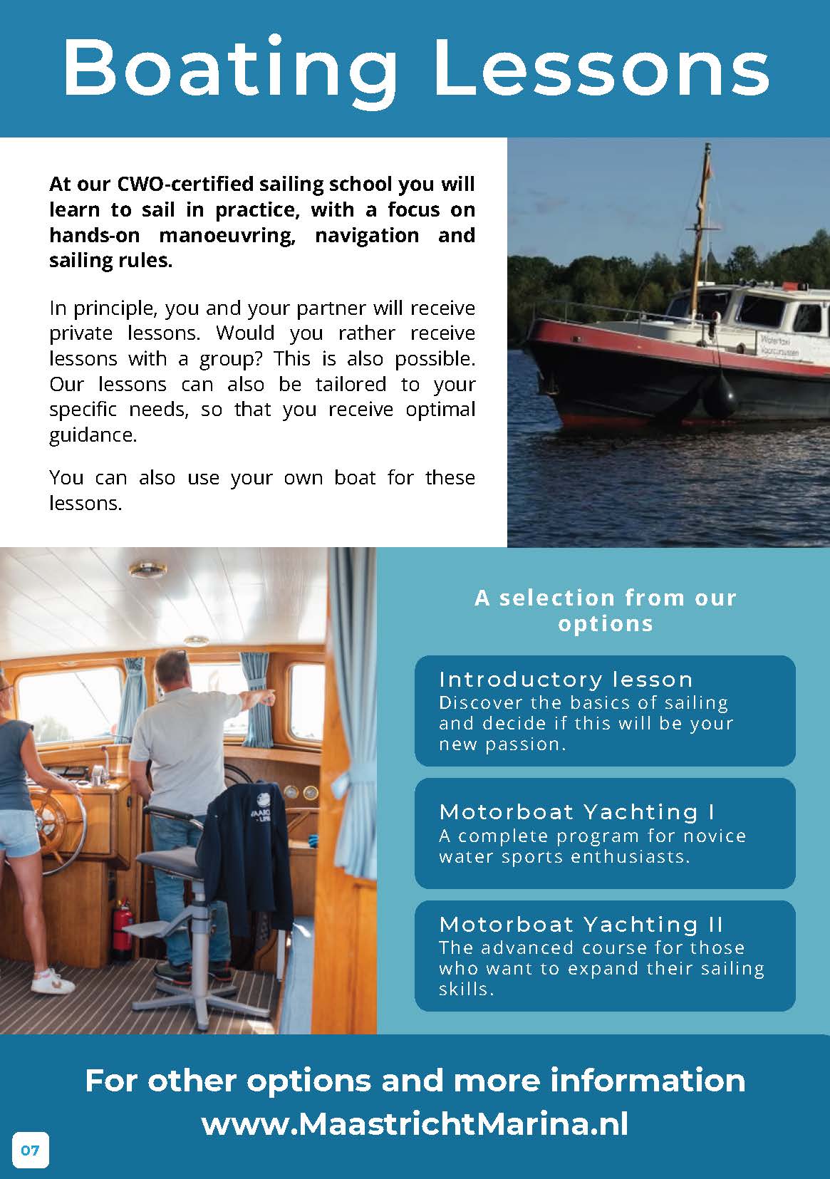 Page 8 of the information guide